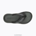 Hut Ultra Flip (J005902) Merrell Women 8VV6P934 Shoes Black - Image 7