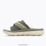 Hut Ultra Slide (J004939) Merrell Men 8VV6P113 Shoes Olive - Image 4