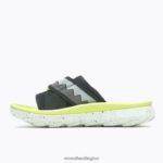 Hut Ultra Slide (J004941) Merrell Men 8VV6P114 Shoes Black/Celery - Image 4