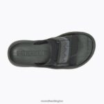Hut Ultra Slide (J005307) Merrell Men 8VV6P115 Shoes Black - Image 7