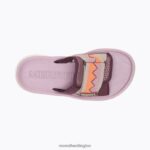 Hut Ultra Slide (J005576) Merrell Women 8VV6P945 Shoes Burgundy - Image 7