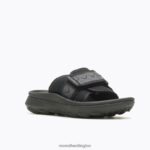 Hut Ultra Slide (J005886) Merrell Women 8VV6P944 Shoes Black - Image 3