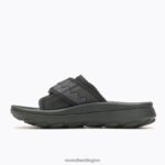 Hut Ultra Slide (J005886) Merrell Women 8VV6P944 Shoes Black - Image 4