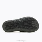 Hut Ultra Slide (J005886) Merrell Women 8VV6P944 Shoes Black - Image 6