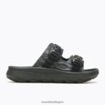 Hut Ultra Wrap (J005313) Merrell Men 8VV6P109 Shoes Black - Image 2