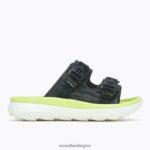 Hut Ultra Wrap (J005818) Merrell Women 8VV6P939 Shoes Black/Celery - Image 2