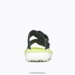 Hut Ultra Wrap (J005818) Merrell Women 8VV6P939 Shoes Black/Celery - Image 5
