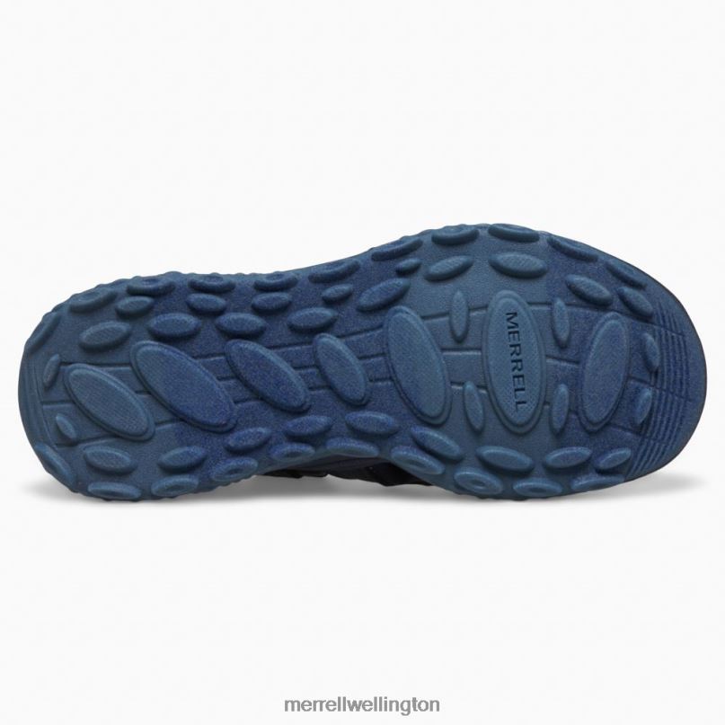 Hydro 2 Sandal (MK266972) Merrell Kids 8VV6P1474 Shoes Navy/Orange - Image 5