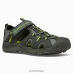 Hydro 2 Sandal (MK266973) Merrell Kids 8VV6P1476 Shoes Olive Green - Image 3