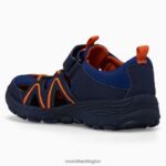 Hydro Explorer (MK266963) Merrell Kids 8VV6P1410 Shoes Navy/Orange - Image 4