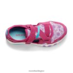 Hydro Free Roam Chroma Monarch Sandal (MK165857K) Merrell Kids 8VV6P1504 Shoes Fuchsia - Image 6