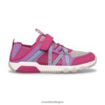 Hydro Free Roam Sandal (MK165669K) Merrell Kids 8VV6P1498 Shoes Fuchsia/Turq - Image 2
