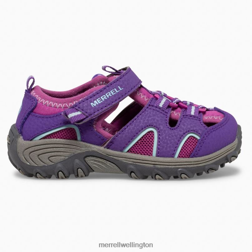 hydro_h2o_hiker_jr_sandal_ml165933_merrell_kids_8vv6p1405_shoes_berry.jpg Hydro H2O Hiker Jr Sandal (ML165933) Merrell Kids 8VV6P1405 Shoes Berry - Image 1