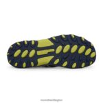 Hydro H2O Hiker Sandal (MK262163) Merrell Kids 8VV6P1412 Shoes Navy/Lime - Image 4