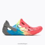 Hydro Moc (J004123) Merrell Men 8VV6P102 Shoes Red/Blue/High Vis - Image 2
