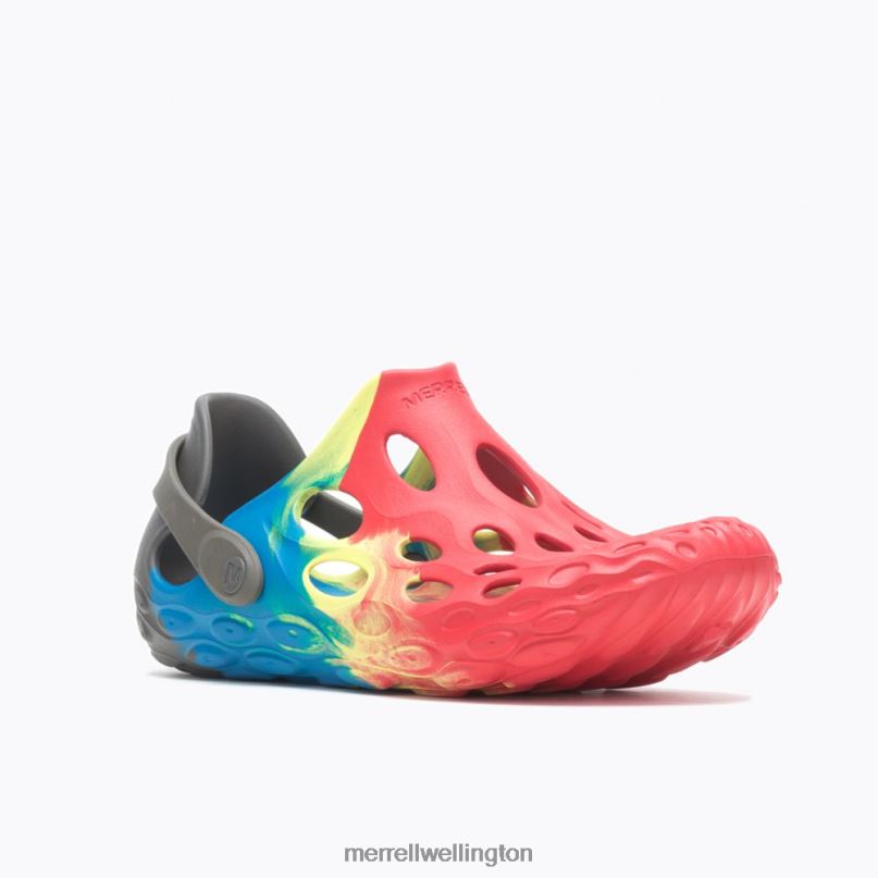 Hydro Moc (J004123) Merrell Men 8VV6P102 Shoes Red/Blue/High Vis - Image 3