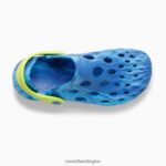 Hydro Moc (MK265664K) Merrell Kids 8VV6P1421 Shoes Blue - Image 6