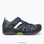 Hydro Sandal (MC53375) Merrell Kids 8VV6P1408 Shoes Navy / Green