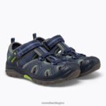Hydro Sandal (MC53375) Merrell Kids 8VV6P1408 Shoes Navy / Green - Image 3