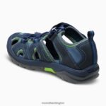 Hydro Sandal (MY53375) Merrell Kids 8VV6P1413 Shoes Navy / Green - Image 6