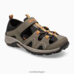 Hydro Teton Sandal (MK262021) Merrell Kids 8VV6P1486 Shoes Gunsmoke - Image 3