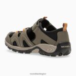 Hydro Teton Sandal (MK262021) Merrell Kids 8VV6P1486 Shoes Gunsmoke - Image 4