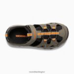 Hydro Teton Sandal (MK262021) Merrell Kids 8VV6P1486 Shoes Gunsmoke - Image 6