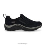 Jungle Moc Frosty Waterproof (J95605B) Merrell Kids 8VV6P1491 Shoes Black - Image 2