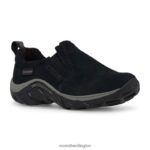 Jungle Moc Frosty Waterproof (J95605B) Merrell Kids 8VV6P1491 Shoes Black - Image 3