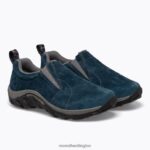 Jungle Moc (J95637L) Merrell Kids 8VV6P1489 Shoes Ink Suede - Image 3