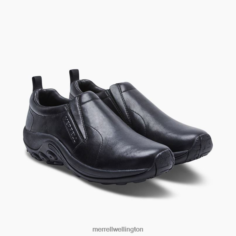 Jungle Moc Leather 2 Wide Width (J17199W) Merrell Men 8VV6P476 Shoes Midnight - Image 3