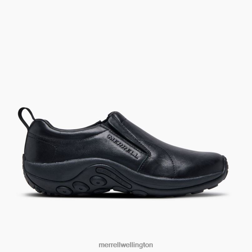 Jungle Moc Leather 2 Wide Width (J17199W) Merrell Men 8VV6P476 Shoes Midnight - Image 1