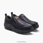 Jungle Moc Leather Comp Toe SD+ Work Shoe Wide Width (J099379W) Merrell Men 8VV6P453 Shoes Black - Image 5