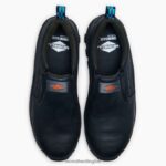 Jungle Moc Leather Comp Toe Work Shoe (J099302) Merrell Women 8VV6P1062 Shoes Black - Image 6