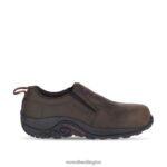 Jungle Moc Leather Comp Toe Work Shoe Wide Width (J099319W) Merrell Men 8VV6P487 Shoes Espresso - Image 2
