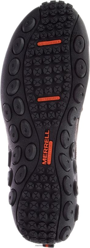 Jungle Moc Leather Comp Toe Work Shoe Wide Width (J099319W) Merrell Men 8VV6P487 Shoes Espresso - Image 9