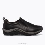 Jungle Moc Leather (J95619) Merrell Kids 8VV6P1473 Shoes Black - Image 2