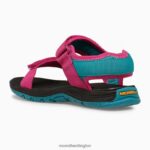 Kahuna Web Sandal (MK165675K) Merrell Kids 8VV6P1397 Shoes Berry/Multi - Image 4