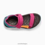 Kahuna Web Sandal (MK165675K) Merrell Kids 8VV6P1397 Shoes Berry/Multi - Image 6