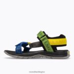 Kahuna Web Sandal (MK265672K) Merrell Kids 8VV6P1398 Shoes Black/Multi - Image 4