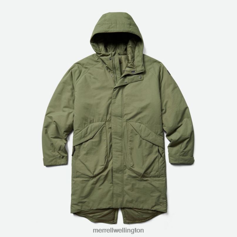 Kaidou Medium Weight Insulated Parka (JMF26494-289) Merrell Women 8VV6P537 Clothes Lichen - Image 1