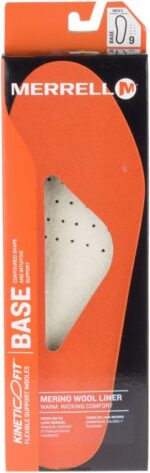 Kinetic Fit Base (JAFAGMM) Merrell Unisex 8VV6P606 Accessories Wool - Image 4