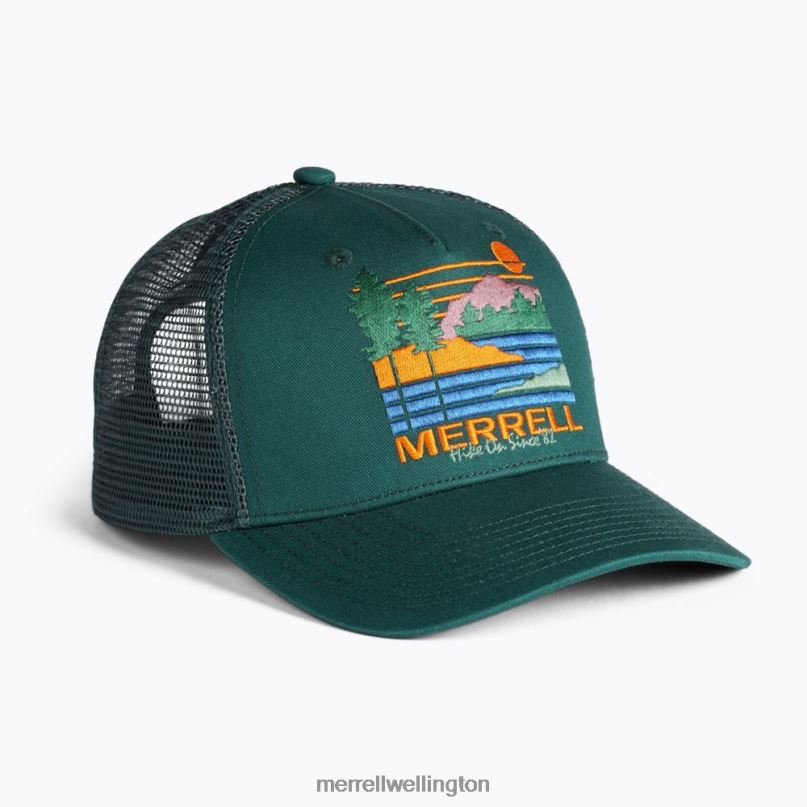 Lakeside Trucker Hat (JAF26653-325) Merrell Unisex 8VV6P378 Accessories Sea Moss - Image 2