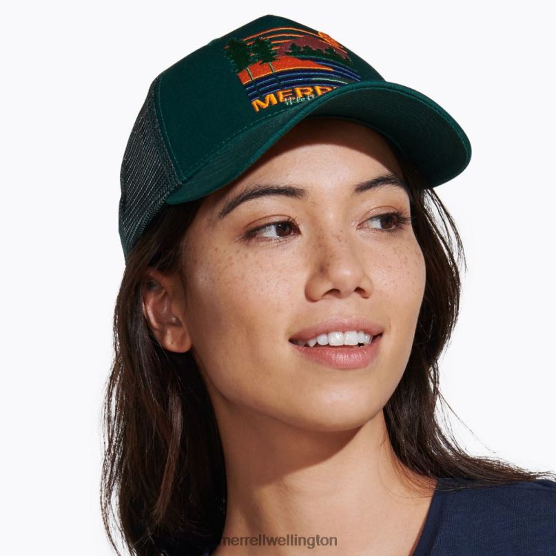 Lakeside Trucker Hat (JAF26653-325) Merrell Unisex 8VV6P378 Accessories Sea Moss - Image 3