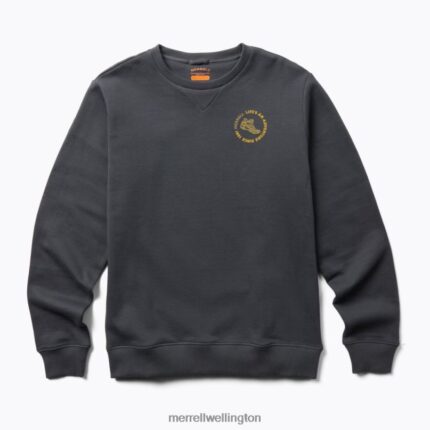 Life's An Adventure Crew Neck Fleece (JMF26623-425) Merrell Men 8VV6P697 Clothes India Ink
