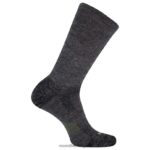 Lightweight Hiker Crew Sock (JSF26191-011) Merrell Unisex 8VV6P778 Accessories Charcoal Heather