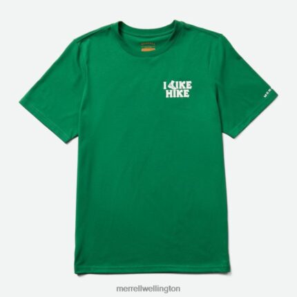 Like Hike Tee (JMS26334-320) Merrell Men 8VV6P691 Clothes Abundant Green