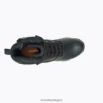 Moab 2 8'' Tactical Response Waterproof Boot Wide Width (J45335W) Merrell Men 8VV6P731 Shoes Black - Image 4