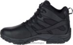 Moab 2 Mid Tactical Response Waterproof Boot Wide Width (J45337W) Merrell Men 8VV6P700 Shoes Black - Image 7