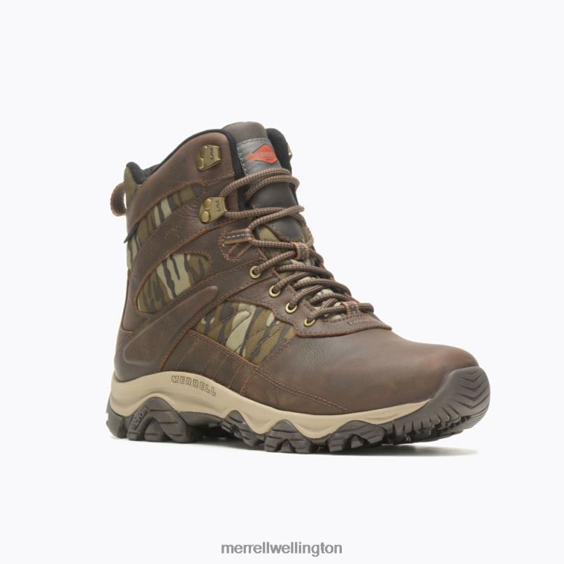 Moab 2 Timber 6'' Waterproof (J004651) Merrell Men 8VV6P599 Shoes Toffee/Oak - Image 5